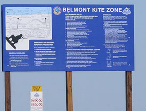 BelmontKiteZoneSign001.JPG