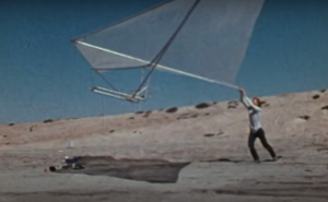 David Cronk testing his first glider.png