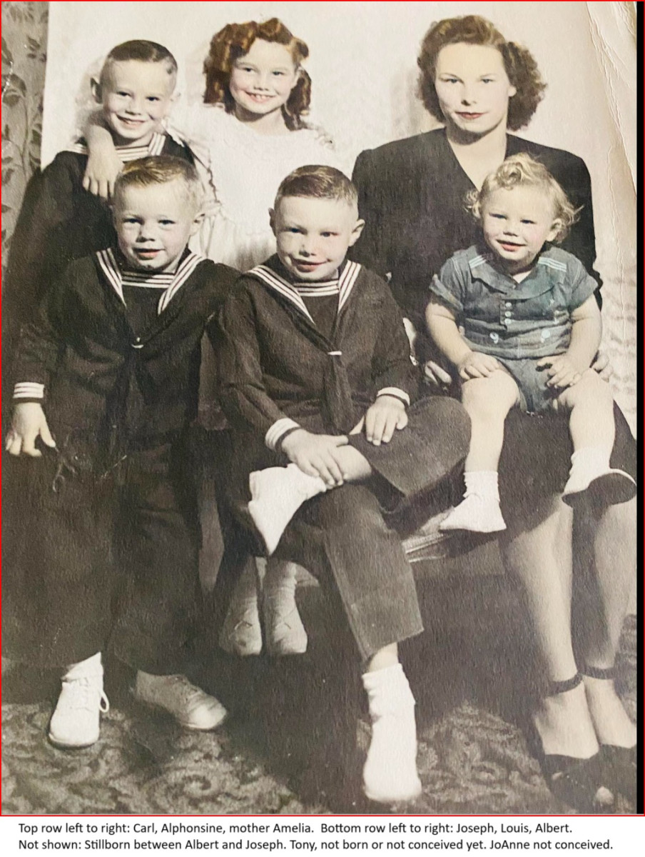 MomAndFaustChildrenDadAwayInNavy.jpg