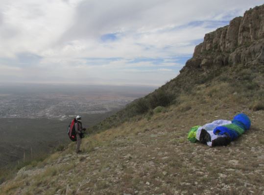 Steve Schmidt at Dry Canyon PG launch.JPG