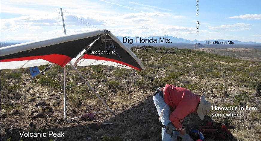 Set up for 1st flight from Volcanic Peak 1.6.2017.JPG