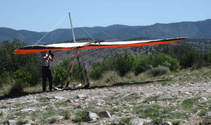 Robin setting up at Dry 04 23 17..JPG