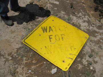 Washed out the sign..JPG