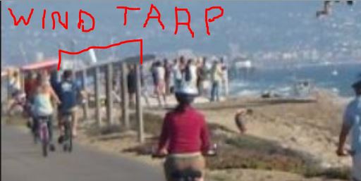 Dockweiler Beach Banner anchor posts..JPG